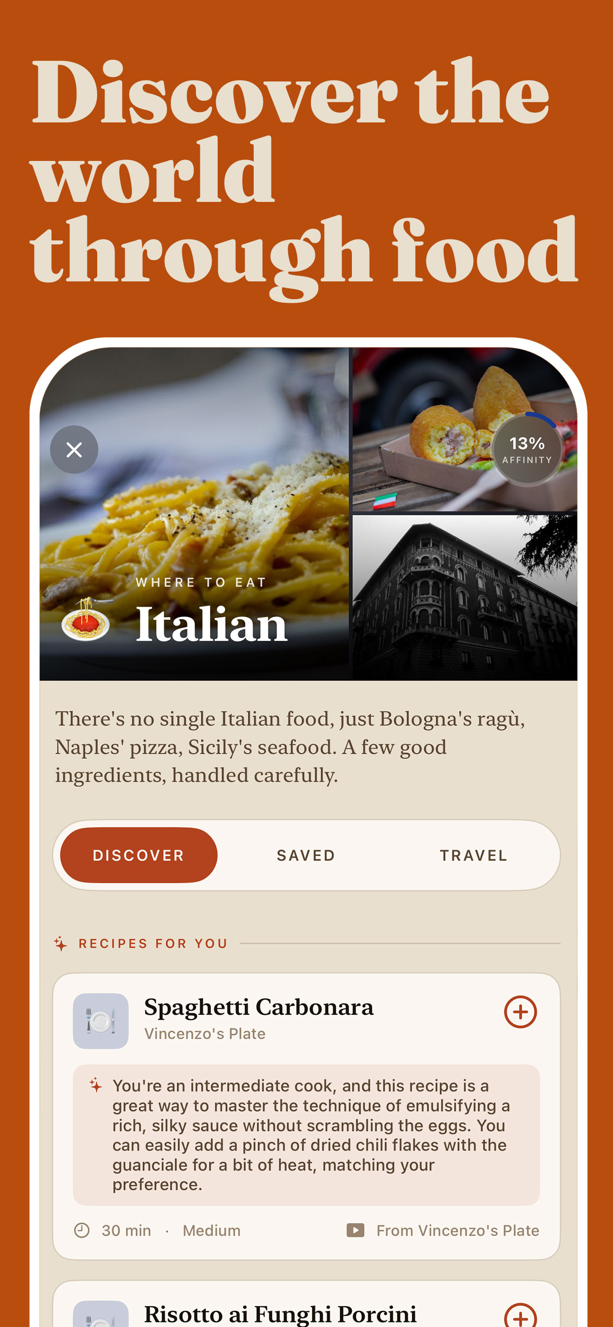 Discover the world through food